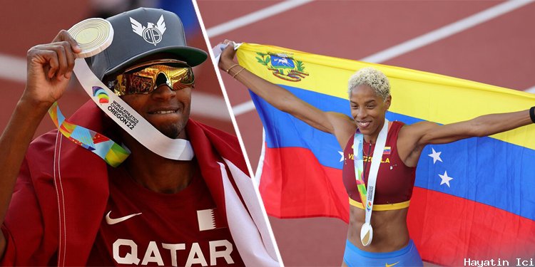 18. Dünya Atletizm Şampiyonasında Rojas ve Barshim'den dünyada yılın en iyi derecesi