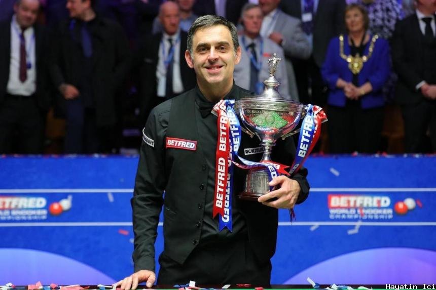 Ronnie O'Sullivan yedinci dünya bilardo şampiyonluğu