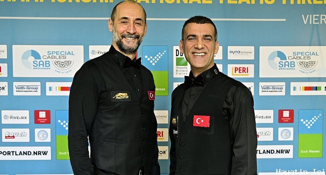 Bilardo Milli Takımı bronz madalya kazandı