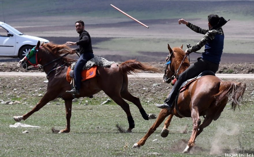 Ata sporunda takımın en genç ciritçisi