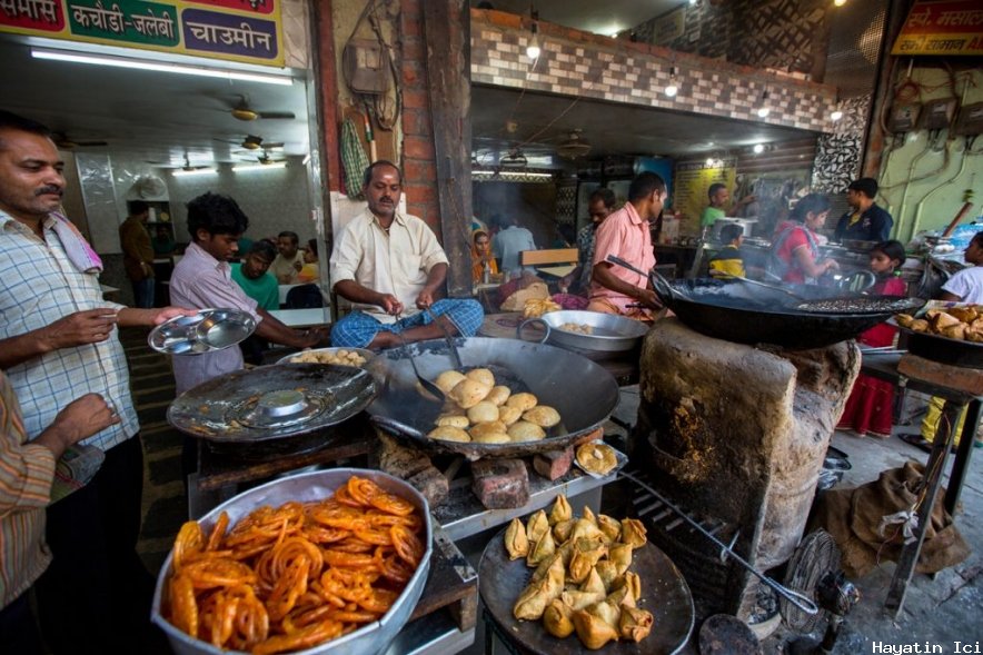 Hindistan sokak yemekleri