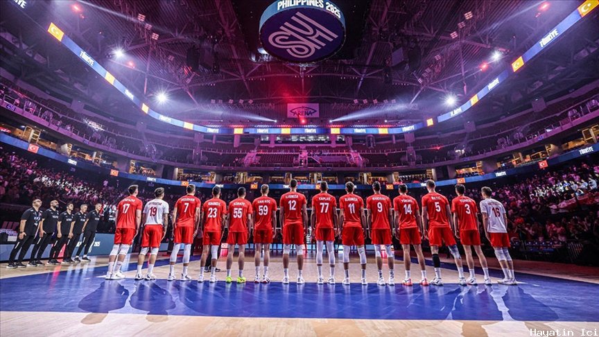 2025 Dünya Şampiyonası'nda A Milli Erkek Voleybol Takımı 6. Oldu