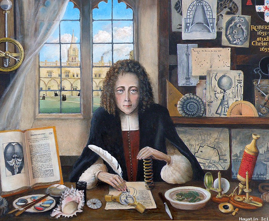 Robert Hooke: Hücreyi keşfeden İngiliz bilim adamı