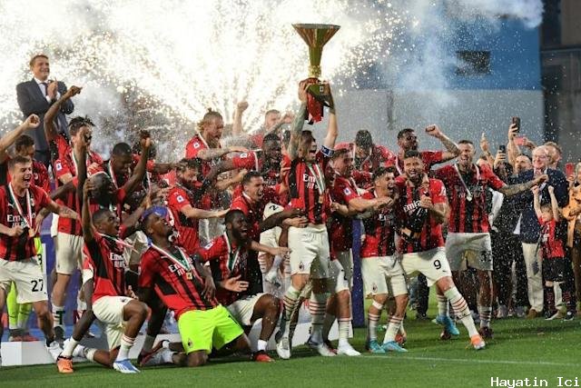 İtalya Serie A’da Milan Şampiyon Oldu