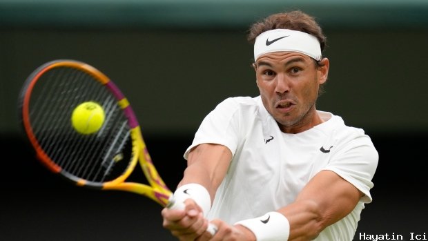 Nadal Wimbledon yarı finalinden çekildi