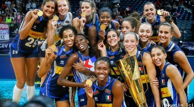 Kadınlar Voleybol Milletler Ligi'nde Şampiyon İtalya