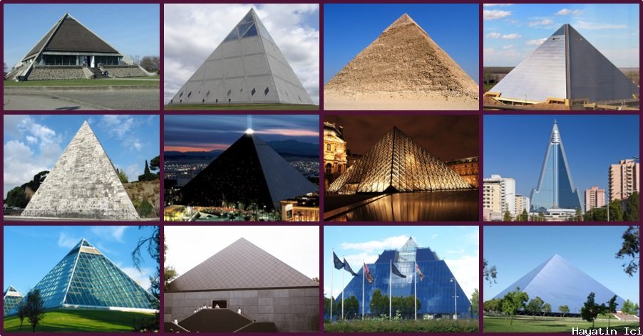 Dünya Çapındaki Antik Piramitler