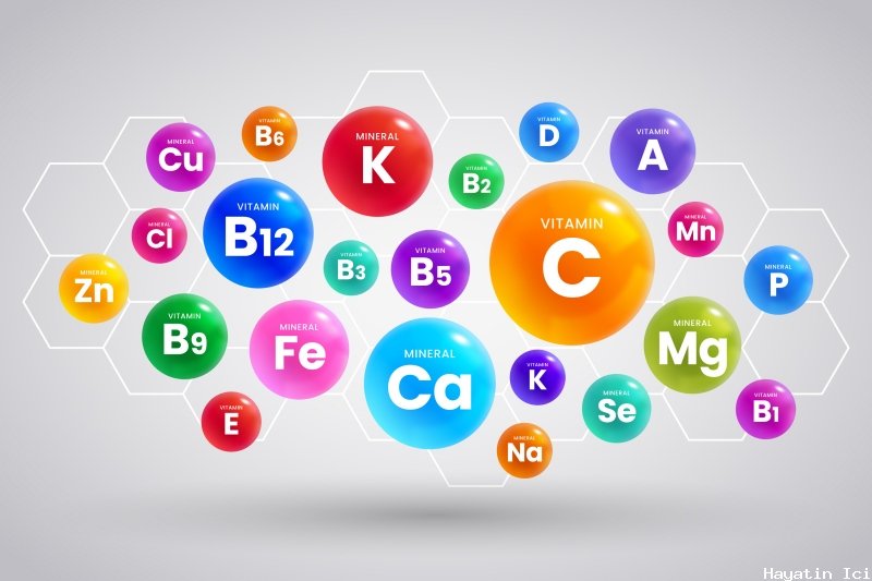 Vitaminlerin vücudumuz için önemi ve hangi besinlerde bulunur