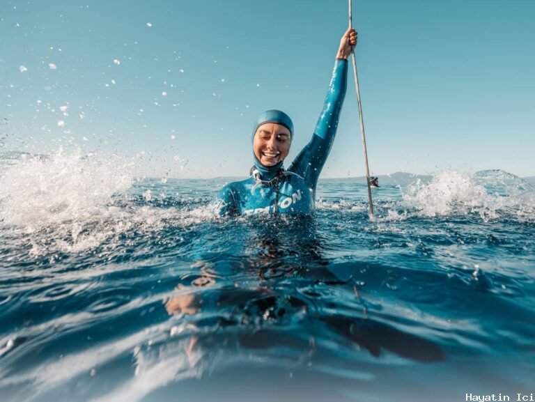 Kateryna Sadurska Serbest Dalışta Dünya Rekoru Kırdı Kateryna Sadurska Serbest Dalışta Dünya Rekoru Kırdı