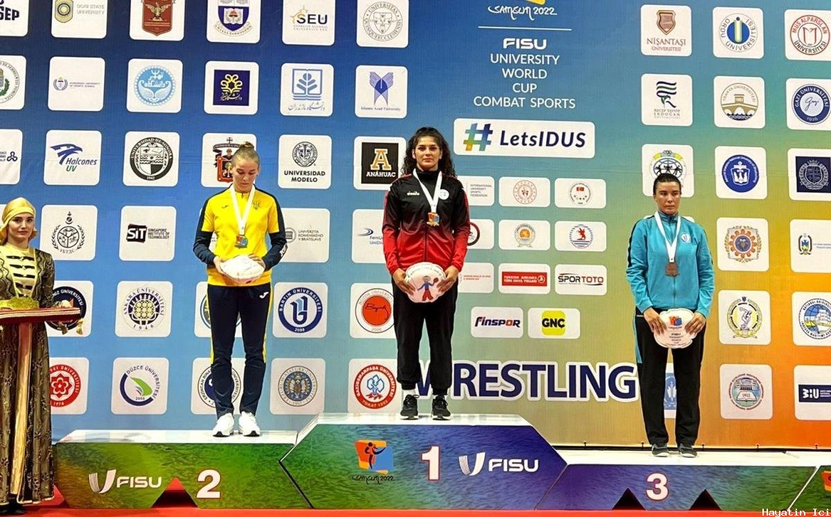 Merve Pul, Dünya Üniversiteler Dövüş Sporları Kupası'nda bronz madalya aldı
